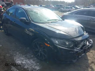 2019 Honda Civic Sport with VIN 2HGFC2F86KH515658, listed as a IAAI auction lot 41632690 with 109,866 mi miles and . Bid and sale history available at DreamBid. Image 1.