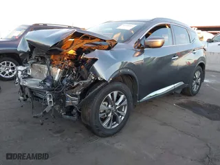 2017 Nissan Murano SL with VIN 5N1AZ2MG5HN114910, listed as a IAAI auction lot 41320302 with 59,932 mi miles. Bid and sale history available at carsss.com. Image 18.