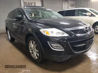 2012 Mazda CX-9 Grand Touring with VIN JM3TB3DA5C0338257, listed as a Copart auction lot 47370335 with Not Provided miles and Salvage Title. Bid and sale history available at carsss.com. Image 4.