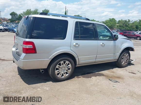 2011 Ford Expedition Limited with VIN 1FMJU2A5XBEF25695, listed as a IAAI auction lot 42534845 with 236,283 mi miles and . Bid and sale history available at DreamBid. Image 4.