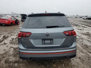 2024 Volkswagen Tiguan SE R-Line Black с VIN 3VV8B7AX4RM021480, выставлен на аукционе Copart как лот 47647075 с пробегом Не указан миль и Списание • Salvage title. История ставок и продаж доступна на DreamBid. Изображение 6.
