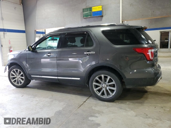 2016 Ford Explorer Limited with VIN 1FM5K8F88GGB16121, listed as a Copart auction lot 52856105 with 156,785 mi miles and Salvage Title. Bid and sale history available at carsss.com. Image 2.