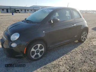 2017 FIAT 500e with VIN 3C3CFFGE4HT515330, listed as a Copart auction lot 49546815 with 41,310 mi miles and Clean Title. Bid and sale history available at carsss.com. Image 1.