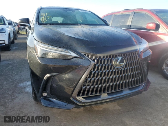 2023 Lexus NX 350h Luxury with VIN 2T2HKCEZ7PC013958, listed as a Copart auction lot 76819444 with 23,440 mi miles and Non Repairable. Bid and sale history available at DreamBid. Image 5.