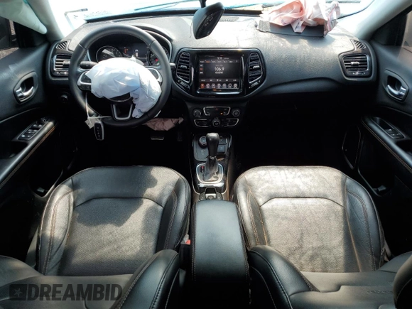 2021 Jeep Compass Limited с VIN 3C4NJDCB9MT513196, выставлен на аукционе Copart как лот 54253245 с пробегом 41 305 миль миль и Списание • Salvage title. История ставок и продаж доступна на DreamBid. Изображение 8.