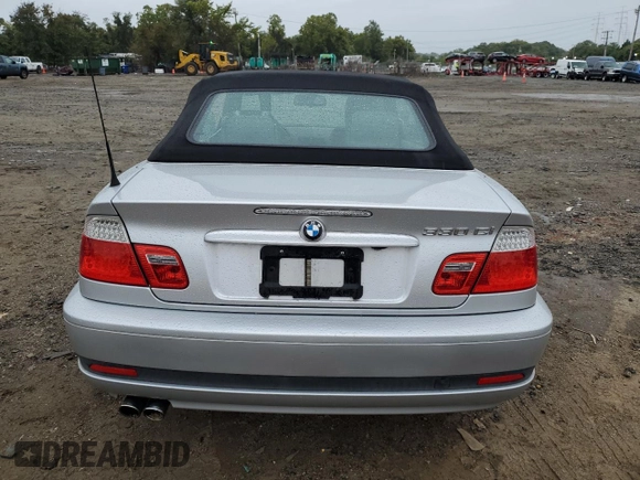 2005 BMW 3 Series 330Ci with VIN WBABW53465PL48609, listed as a Copart auction lot 72857584 with 106,207 mi miles and Salvage Title. Bid and sale history available at carsss.com. Image 6.