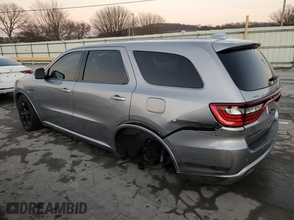 2020 Dodge Durango R/T with VIN 1C4SDHCT5LC154871, listed as a Copart auction lot 85744754 with 60,164 mi miles and Clean title. Bid and sale history available at DreamBid. Image 2.
