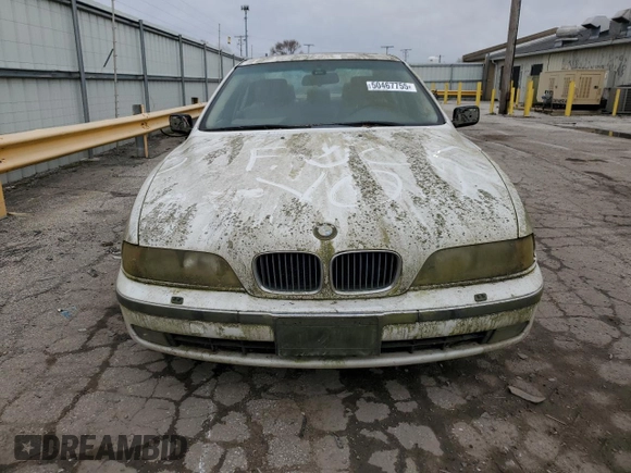 2000 BMW 5 Series 528iA with VIN WBADM6340YGU14726, listed as a Copart auction lot 50467755 with 0 mi miles and Clean Title. Bid and sale history available at carsss.com. Image 5.