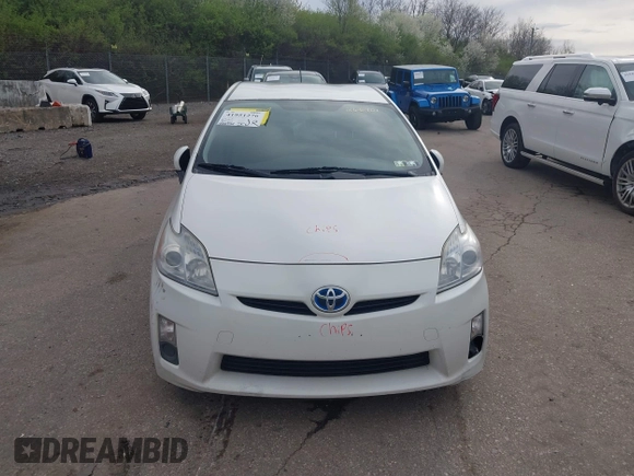 2011 Toyota Prius I with VIN JTDKN3DU3B0266401, listed as a IAAI auction lot 41951276 with 222,102 mi miles and . Bid and sale history available at DreamBid. Image 12.