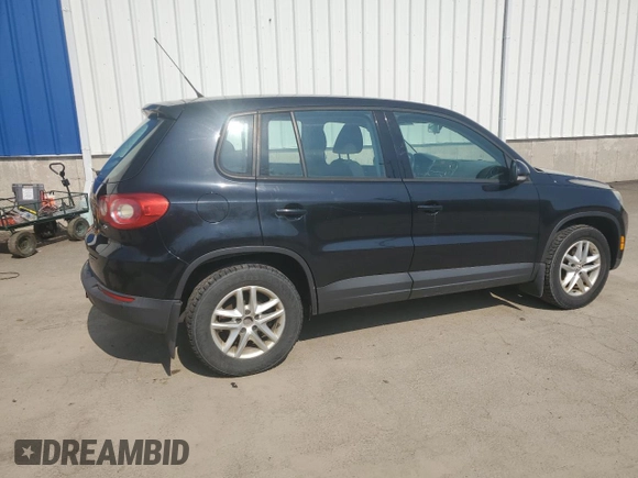 2011 Volkswagen Tiguan with VIN WVGCV7AX8BW511387, listed as a Copart auction lot 57284625 with 284,102 mi miles and Salvage title. Bid and sale history available at DreamBid. Image 3.