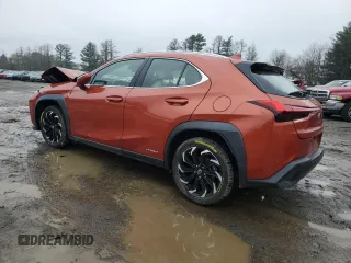 2020 Lexus UX 250h z VIN JTHP9JBHXL2020762, wystawiony jako Copart lot #52128145 z przebiegiem 33 651 mil mil oraz Szkoda całkowita • Salvage title. Historia ofert i sprzedaży dostępna na DreamBid. Obrazek 2.