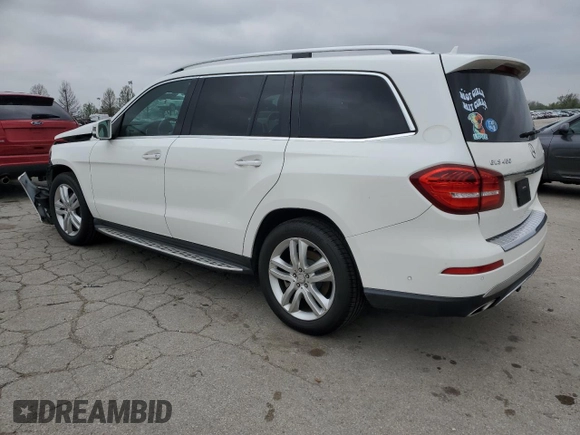 2017 Mercedes-Benz GLS 450 with VIN 4JGDF6EE2HA793911, listed as a Copart auction lot 52298125 with 99,274 mi miles and Salvage Title. Bid and sale history available at DreamBid. Image 2.