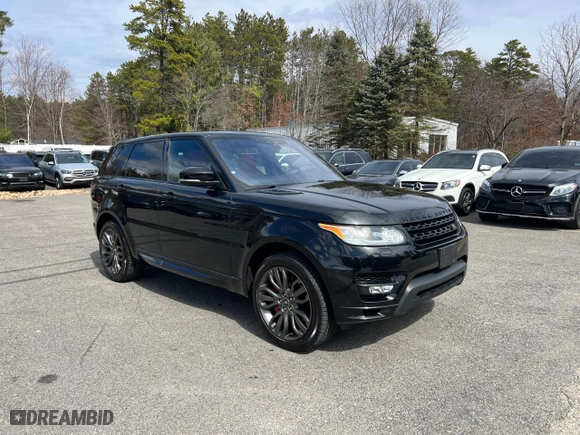 2017 Land Rover Range Rover Sport HSE Dynamic with VIN SALWV2FV9HA136152, listed as a Copart auction lot 50953945 with NaN miles and Clean Title. Bid and sale history available at carsss.com. Image 2.