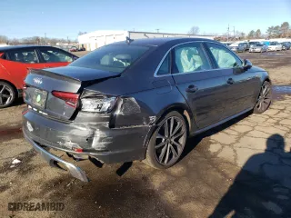 2018 Audi S4 Premium Plus with VIN WAUB4AF4XJA003946, listed as a Copart auction lot 69813832 with 35,827 mi miles. Bid and sale history available at carsss.com. Image 3.