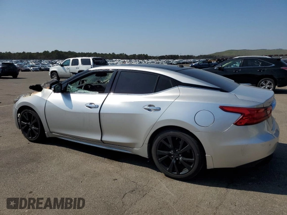 2017 Nissan Maxima Platinum with VIN 1N4AA6AP9HC432439, listed as a Copart auction lot 54604075 with Not provided miles and Non repairable. Bid and sale history available at DreamBid. Image 2.