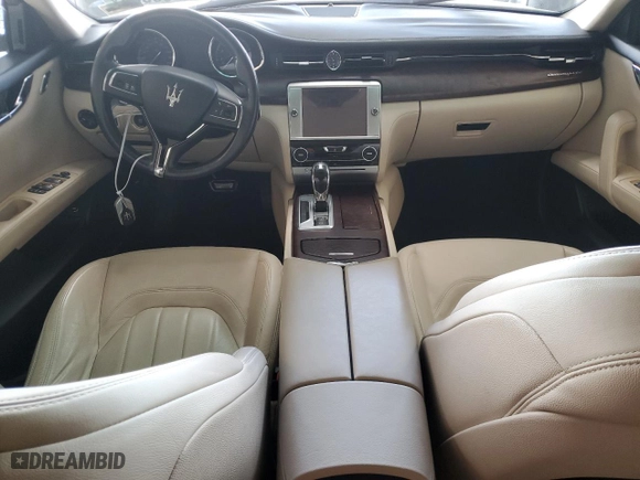 2015 Maserati Quattroporte S Q4 with VIN ZAM56RRA4F1131533, listed as a Copart auction lot 41200064 with 75,158 mi miles. Bid and sale history available at carsss.com. Image 8.