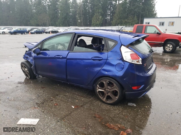 2015 Ford Fiesta ST with VIN 3FADP4GX9FM167475, listed as a Copart auction lot 87311674 with 0 mi miles and Salvage Title. Bid and sale history available at carsss.com. Image 2.