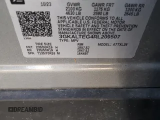 2024 GMC Terrain SLE with VIN 3GKALTEG4RL209507, listed as a Copart auction lot 41886555 with 18,363 mi miles and Salvage Title. Bid and sale history available at carsss.com. Image 14.