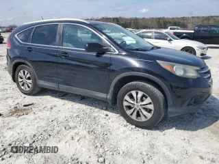 2014 Honda CR-V EX-L with VIN 2HKRM3H70EH563784, listed as a Copart auction lot 49179125 with 139,593 mi miles and Salvage Title. Bid and sale history available at carsss.com. Image 4.