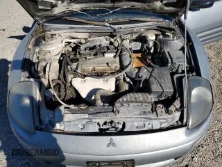 2002 Mitsubishi Eclipse GS with VIN 4A3AC44G12E090854, listed as a Copart auction lot 76530674 with 228,573 mi miles and Clean Title. Bid and sale history available at carsss.com. Image 11.