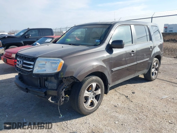 2012 Honda Pilot EX-L with VIN 5FNYF3H50CB021469, listed as a IAAI auction lot 41216920 with 174,896 mi miles. Bid and sale history available at carsss.com. Image 2.