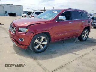 2015 Jeep Grand Cherokee Overland с VIN 1C4RJECG3FC686536, выставлен на аукционе Copart как лот 61058215 с пробегом 132 282 миль миль и Списание • Salvage title. История ставок и продаж доступна на DreamBid. Изображение 1.