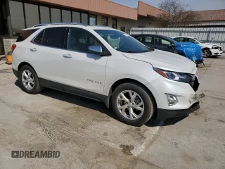 2021 Chevrolet Equinox Premier z VIN 3GNAXNEV6MS115077, wystawiony jako Copart lot #53614425 z przebiegiem 50 438 mil mil oraz Szkoda całkowita • Salvage title. Historia ofert i sprzedaży dostępna na DreamBid. Obrazek 4.