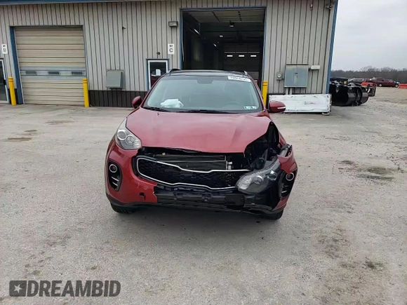 2018 Kia Sportage EX with VIN KNDPNCAC1J7446998, listed as a Copart auction lot 48864255 with 90,304 mi miles and Salvage Title. Bid and sale history available at carsss.com. Image 14.