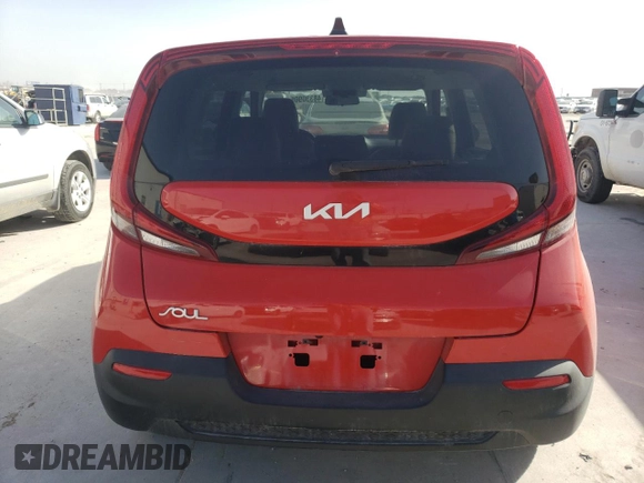 2022 Kia Soul LX with VIN KNDJ23AU6N7152252, listed as a Copart auction lot 48330905 with 45,259 mi miles and Salvage Title. Bid and sale history available at carsss.com. Image 6.