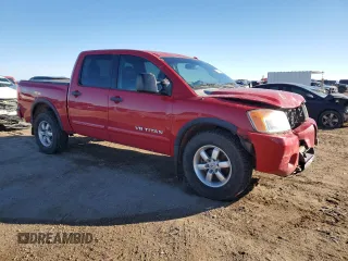 2012 Nissan Titan SV with VIN 1N6BA0EC3CN313069, listed as a Copart auction lot 43333895 with 208,208 mi miles and Salvage Title. Bid and sale history available at carsss.com. Image 4.