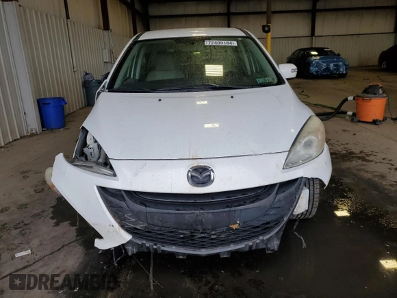 2013 Mazda 5 Sport with VIN JM1CW2BL7D0159232, listed as a Copart auction lot 72409184 with 210,000 mi miles and Salvage Title. Bid and sale history available at DreamBid. Image 5.