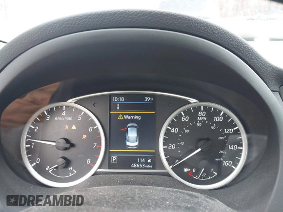 2019 Nissan Sentra SV with VIN 3N1AB7AP5KY296695, listed as a IAAI auction lot 41561686 with 48,653 mi miles and . Bid and sale history available at DreamBid. Image 7.