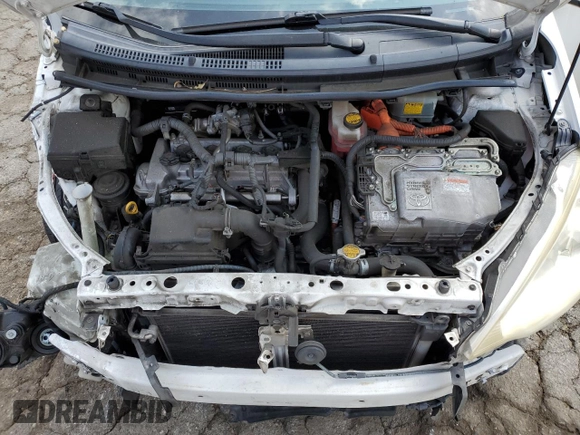 2012 Toyota Prius One with VIN JTDKDTB3XC1015531, listed as a Copart auction lot 54593835 with 186,487 mi miles and Salvage Title. Bid and sale history available at DreamBid. Image 11.