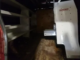 2009 Ford Econoline Cargo Commercial with VIN 1FTSS34L89DA15246, listed as a Copart auction lot 64803214 with 149,766 mi miles and Salvage Title. Bid and sale history available at carsss.com. Image 10.