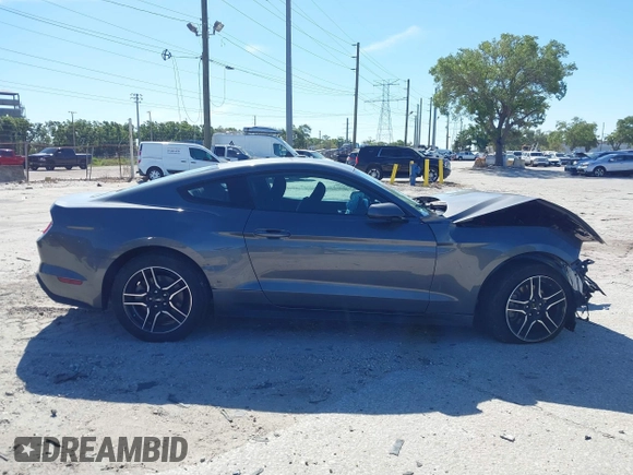 2023 Ford Mustang EcoBoost with VIN 1FA6P8TH4P5100952, listed as a IAAI auction lot 41860121 with 36,075 mi miles. Bid and sale history available at carsss.com. Image 13.
