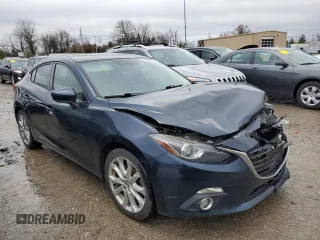 2015 Mazda 3 S Grand Touring with VIN JM1BM1W39F1236511, listed as a Copart auction lot 43385295 with 234,029 mi miles and Clean Title. Bid and sale history available at DreamBid. Image 4.