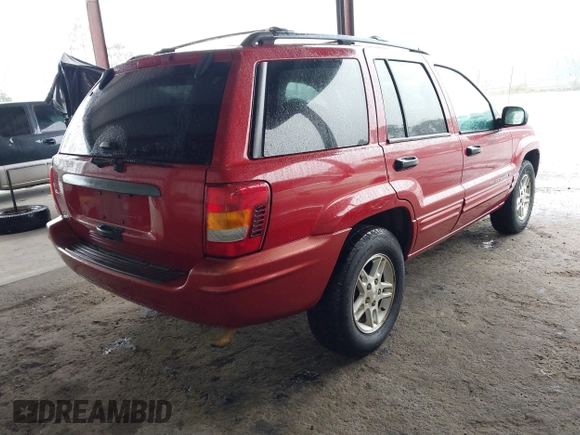 2004 Jeep Grand Cherokee z VIN 1J8GX48SX4C329289, wystawiony jako IAAI lot #41631610 z przebiegiem 212 362 mil mil oraz . Historia ofert i sprzedaży dostępna na DreamBid. Obrazek 4.