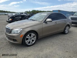 2008 Mercedes-Benz C-Class 3.0L Sport with VIN WDDGF54X28F132869, listed as a Copart auction lot 50425015 with 146,073 mi miles and Salvage Title. Bid and sale history available at carsss.com. Image 1.