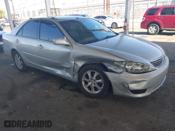 2005 Toyota Camry LE with VIN 4T1BF32K35U593310, listed as a IAAI auction lot 41997349 with 346,020 mi miles and . Bid and sale history available at DreamBid. Image 1.