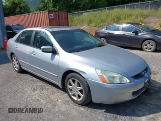 2003 Honda Accord EX z VIN 1HGCM665X3A020103, wystawiony jako IAAI lot #42402959 z przebiegiem 184 751 mil mil oraz . Historia ofert i sprzedaży dostępna na DreamBid. Obrazek 6.