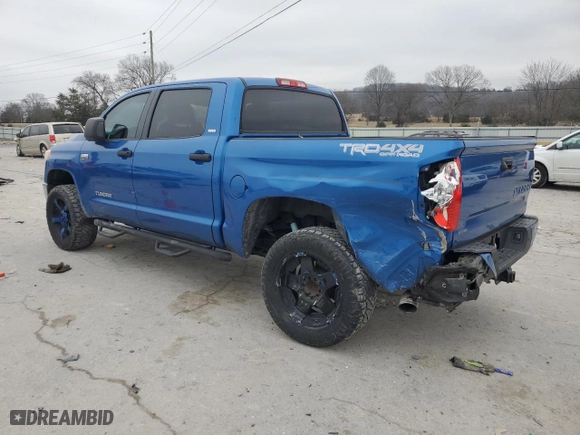 2016 Toyota Tundra 4WD Truck SR5 with VIN 5TFDW5F12GX563422, listed as a Copart auction lot 43618435 with NaN miles and Salvage Title. Bid and sale history available at carsss.com. Image 2.