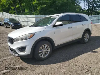 2016 Kia Sorento LX z VIN 5XYPGDA34GG098142, wystawiony jako Copart lot #59497355 z przebiegiem 111 143 mil mil oraz Czysty tytuł • Clean title. Historia ofert i sprzedaży dostępna na DreamBid. Obrazek 1.