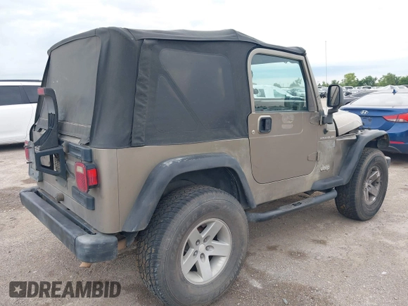 2005 Jeep Wrangler X with VIN 1J4FA39S55P350696, listed as a IAAI auction lot 42367283 with 117,941 mi miles and . Bid and sale history available at DreamBid. Image 4.