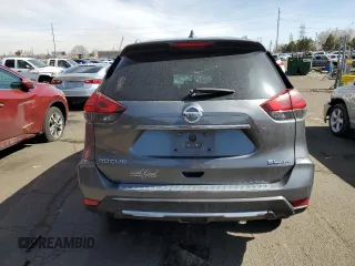 2017 Nissan Rogue SL with VIN 5N1AT2MV2HC774723, listed as a Copart auction lot 48857545 with 205,035 mi miles and Salvage Title. Bid and sale history available at carsss.com. Image 6.