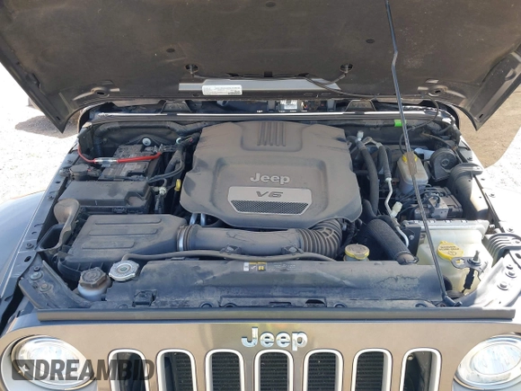 2017 Jeep Wrangler Unlimited Sahara with VIN 1C4BJWEG7HL641347, listed as a IAAI auction lot 41833356 with 84,735 mi miles. Bid and sale history available at carsss.com. Image 10.