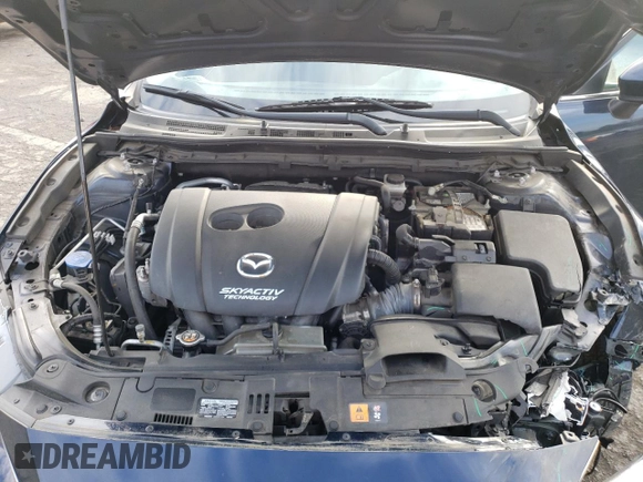 2015 Mazda 3 i Touring with VIN 3MZBM1L78FM235597, listed as a Copart auction lot 51717005 with 57,186 mi miles and Salvage title. Bid and sale history available at DreamBid. Image 11.