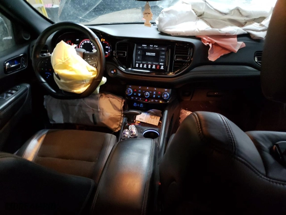 2022 Dodge Durango GT Plus with VIN 1C4RDJDG2NC161027, listed as a Copart auction lot 87187604 with 56,283 mi miles and Salvage Title. Bid and sale history available at carsss.com. Image 8.