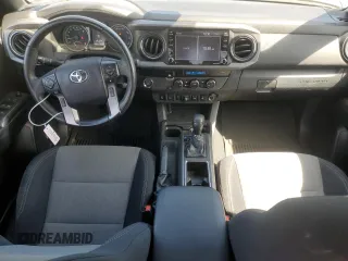 2022 Toyota Tacoma SR5 with VIN 3TMBZ5DN9NM033861, listed as a Copart auction lot 53704065 with 55,386 mi miles and Salvage title. Bid and sale history available at DreamBid. Image 8.