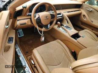 2021 Lexus LC with VIN JTHAP5AY5MA101289, listed as a Copart auction lot 47383855 with 23,260 mi miles and Salvage Title. Bid and sale history available at carsss.com. Image 8.