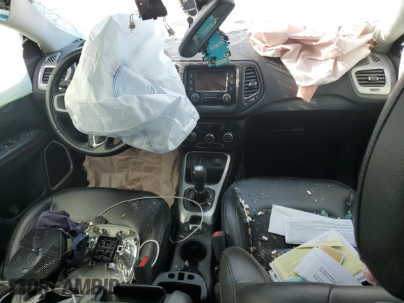 2018 Jeep Compass Latitude with VIN 3C4NJCBB4JT286569, listed as a Copart auction lot 59373045 with Not provided miles and Salvage title. Bid and sale history available at DreamBid. Image 8.